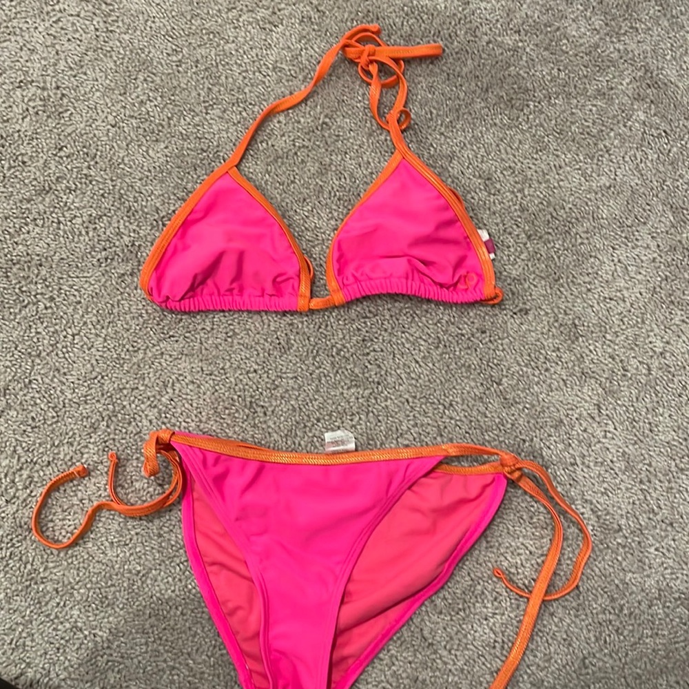 OP woman bathing suit